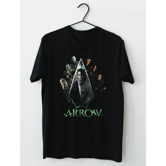 Reprint Rare Green Arrow Character T-Shirt S-4XL