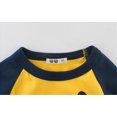 thumbnail image 4 of HCNTES Toddler Boys Shirts Baby Cars Print Long Sleeve Crewneck Tee Children Kids Clothes, 4 of 7