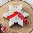 thumbnail image 7 of Holiday Christmas Candles for Cozy Atmosphere with Straight Edges and Snowflake Design for Family and Colleagues, 7 of 7