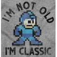 thumbnail image 2 of Mega Man Not Old I'm Classic Cartoon Women's T Shirt Ladies Tee Brisco Brands S, 2 of 5