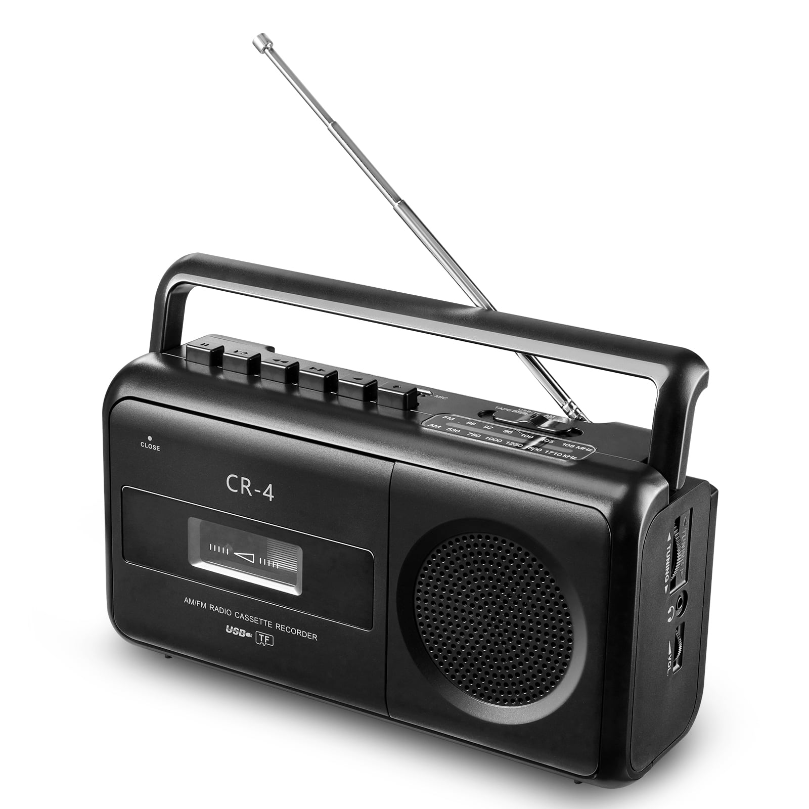 Tyler TAU104-SL Portable CD Boombox with FM Radio, MP3/CD Tyler TAU104-SL Portable CD Boombox with FM Radio, MP3/CD