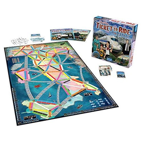 Ticket to Ride: Japan & Italy Map 7 Strategy Board Game for ages 8 and up,  from Asmodee