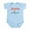 Sky Blue, variant on CafePress - World's Greatest Goddaughter Infant Bodysuit - Baby Light Bodysuit, Size Newborn - 24 Months