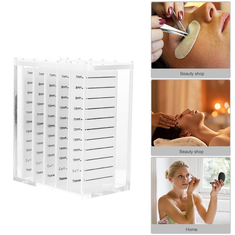 Yardwe Lash Box 1Pcs Eyelash Extension Storage Box Clear  display picture 3