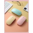 thumbnail image 4 of Funda con teclado y ratón para iPad Mini 4/5, funda de 7,9 pulgadas con teclado Bluetooth inalámbrico desmontable, portalápices, funda inteligente de cuero amarilla, 4 of 5