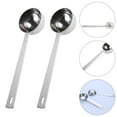 thumbnail image 4 of 2pcs Coffee Scoop Teaspoon Tablespoon Stainless Steel Powder Measuring Spoons, 4 of 6