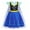 A03632-Blue45A24, variant on Benylion Girls Princess Dress With Cape Halloween Birthday Party Cosplay Costume Toddler Ruffle Sleeve Fancy Outfit Gift for 5-6 Years