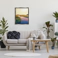 thumbnail image 3 of Stupell Industries Rural River Sunrise Nature Painting Gray Floater Framed Art Print Wall Art, 25 x 31, 3 of 10