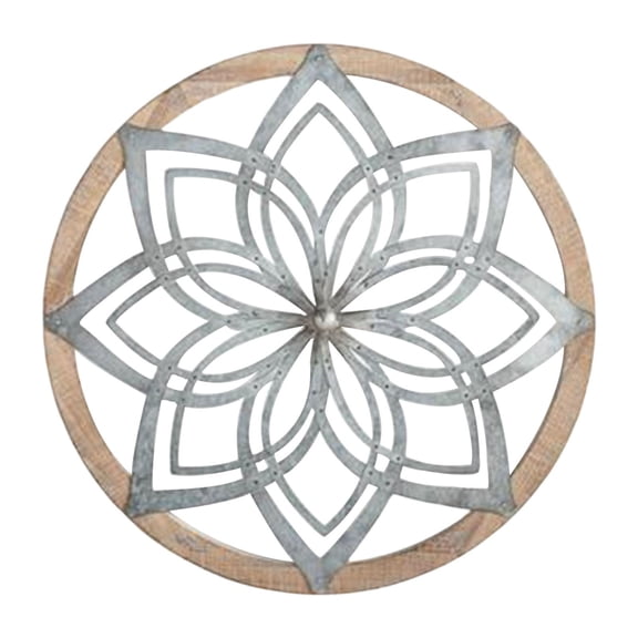 Decorative Round Wall decor, art of home Wall Sculpture Living Cabinet Background Wall Hanging for Home/Outdoor/Indoor/Garege -