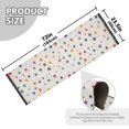 thumbnail image 5 of Yayeee Runner Rug for Bedroom 2'x6' Machine Washable Hallway Non Slip Mat, Beige Stars, 5 of 8