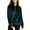 Deep Pine, variant on Ideology Womens Fleece Cold Weather Velour Jacket