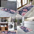 thumbnail image 2 of Pioneer Flower Floral Print Pattern Kitchen Rug Mat,Kitchen Runner Rugs Non Skid Washable,Decorative Kitchen Floor Mats for Kitchen,Sink,Laundry,17"X47", 2 of 5
