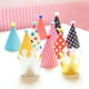 thumbnail image 4 of Conjunto de gorro de cumpleaños con bola de pelo, decoración para fiesta de cumpleaños infantil, corona, protagonista, disfraz, sombrero triangular, 4 of 6