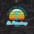 thumbnail image 4 of Inktastic Summer Enjoy the Sunshine St. Petersburg Florida in Blue Boys or Girls Baby Bodysuit, 4 of 5