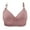 Hot Pink womens tops, variant on Dianli Bras for Women Solid Loose Casual Vintage Woman's Solid Color Comfortable Hollow Out Perspective Bra Underwear No Rims Sale Clothes
