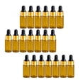 thumbnail image 4 of 60 botellas mini cuentagotas con cuentagotas de vidrio para líquidos de aceites esenciales 5ML 1ML 3ML jinwen Botellas cuentagotas pequeñas, 4 of 8