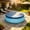 Blue#2, variant on yuHome Round Pool Cover Waterproof Protective Tarp with Drawcord Fasteners Dust Barrier 96 In for Backyard Inflatable Water Tub Weather Protection Storage Sheet