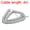 Grey, variant on Uxcell Telephone Handset Cord RJ9 Plug 4P4C Coiled Landline Phone Handset Cable for Home or Office White 13.12ft