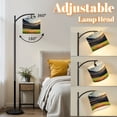 thumbnail image 3 of Arc Floor Lamp with Adjustable Lampshade Baseball Field Stadium Sport Games Crowded Bright Sky Standing Lamp 3 Color Temperatures Dimmable Tall Pole Lamp with Foot Switch for Bedroom, 3 of 8