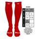 thumbnail image 2 of Calcetines de fútbol NXTRND XTD Scrunch, extra largos, acolchados, rojos, S/M, 2 of 7