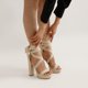 thumbnail image 3 of Sandalia DREAM PAIRS SDHS2205W Nude Plataforma Tacones 13 cm, 3 of 8