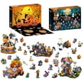 thumbnail image 7 of Halloween Advent Calendar 2025 for Adult Teens, 31 Days Halloween Countdown Adent Calendar for Kids, 6 in 1 Haunted House, Ghosts, Bats & Pumpkins Building Block Gifts for Kids Goodie Bag Stuffers, 7 of 7