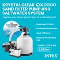 thumbnail image 3 of Intex Krystal Clear Sand Filter Pump & Saltwater System CG-26679EG, 110-120V with GFCI, 3 of 11