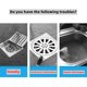 thumbnail image 3 of (Large 20cm x 20cm) Grey, 2pcs, Silicone Odor Proof Floor Drain, 3 of 5