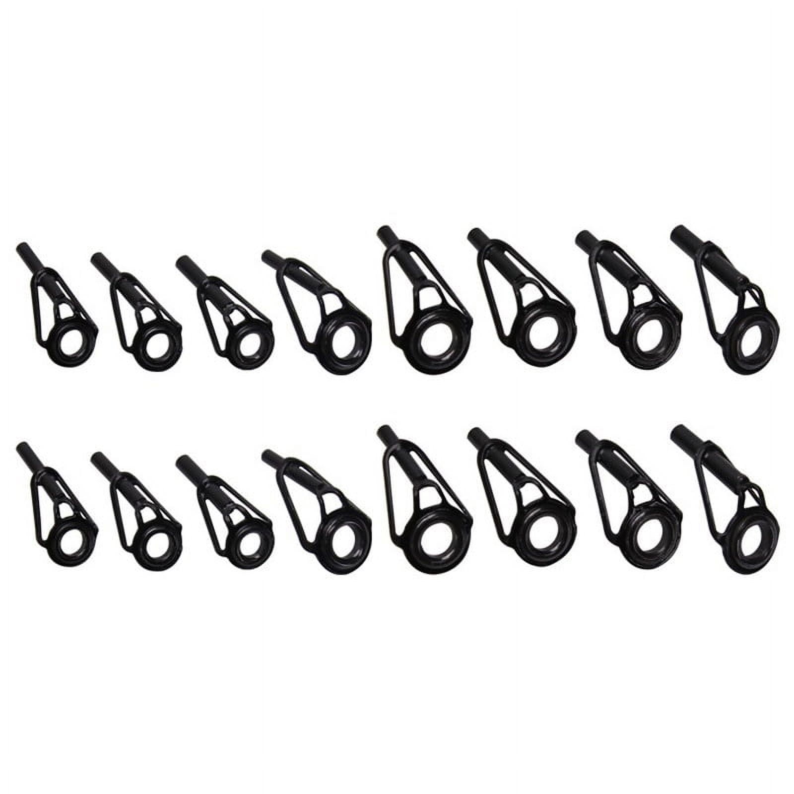 fishing rod eyelets walmart FishTrip Repair Kit Ceramic Guide Rings for Rod This guide ring is used for DIY fishing rod or repairing fishing rod to prevent twisting of the fishing line Angling Fishing Pole Rod Repair