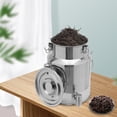 thumbnail image 4 of Beverage Drink Dispenser 304 Stainless Steel Milk Can 6L Milk Transport Barrel with Spigot for Milk and Wine Liquid Storage, 4 of 9