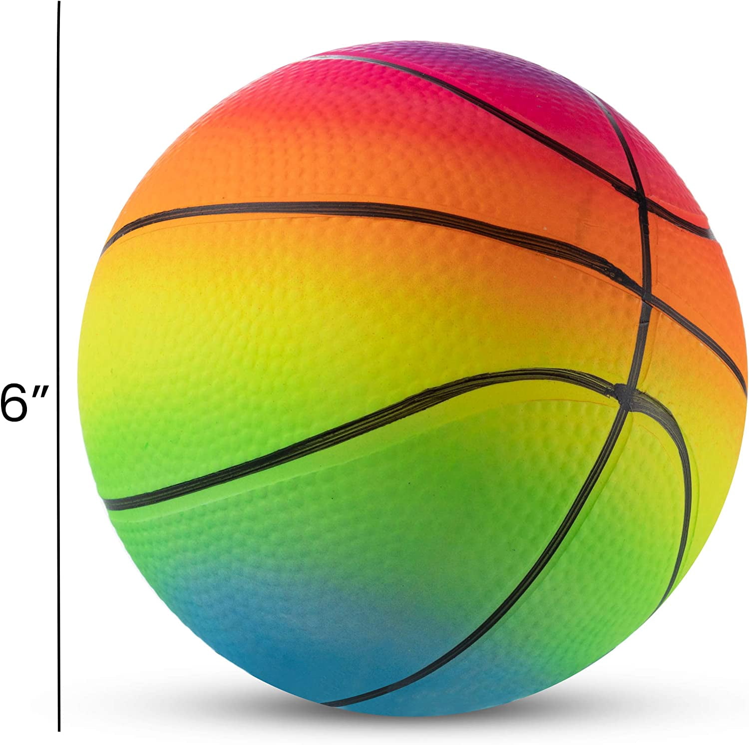 Sports Balls For Kids & Toddlers - (Pack of 4) 5-inch Sports Balls Set Includes Basketball, Small Soccer Ball, and Playground Balls, Fun Indoors & Outdoor Toys (hand Pump Included)