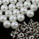 thumbnail image 4 of 50 botones de tachuelas con remaches de perlas para vestido, ropa, , bolso, manualidades de cuero 10mm Hugo Remaches, 4 of 10