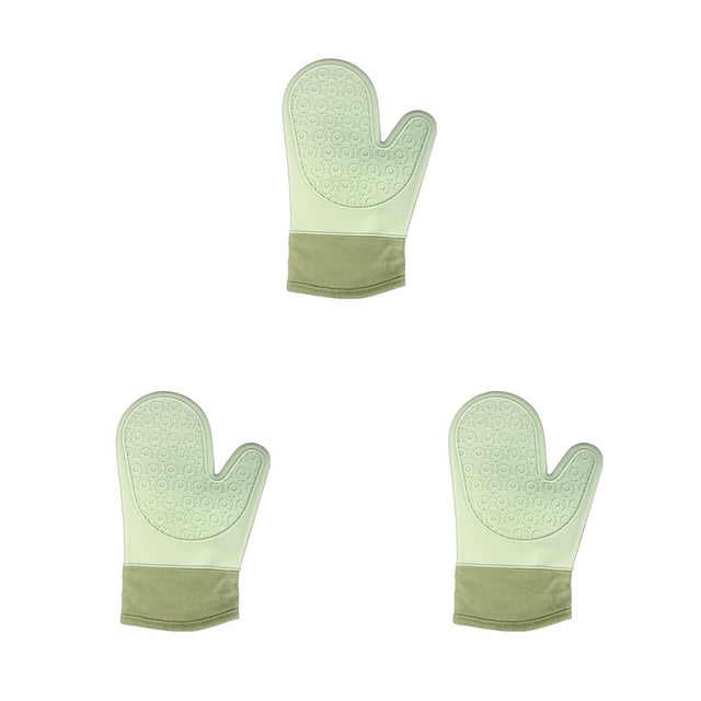 Yuarrent Manoplas de silicona Manoplas Guantes Horno Aislamiento Microondas Cocina Barbacoa Type5 NO5