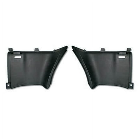 Scott Drake C9ZZ-633112-3-A Interior Quater Trim Panels - Fastback - Pair - Black