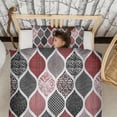 thumbnail image 3 of Boho Bohemia Flower Duvet Cover and Pillowcase Set for Single Bedding, Bedroom Accessories for Kids Teens, 3 of 5