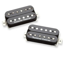 Seymour Duncan Green Magic Electric Guitar Pickup Set - Black