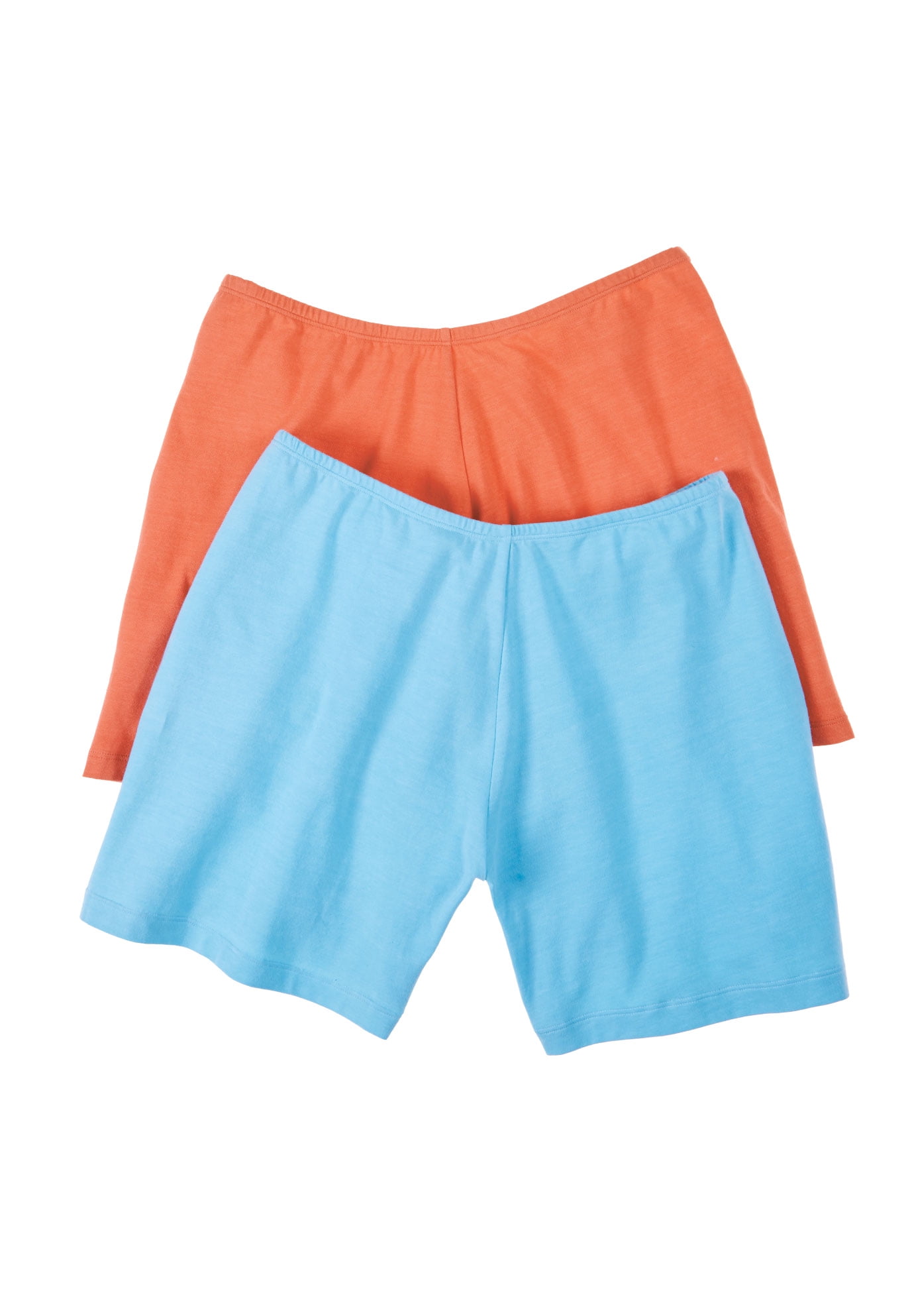 Comfort Choice Comfort Choice Women's Plus Size 2Pack Stretch Cotton