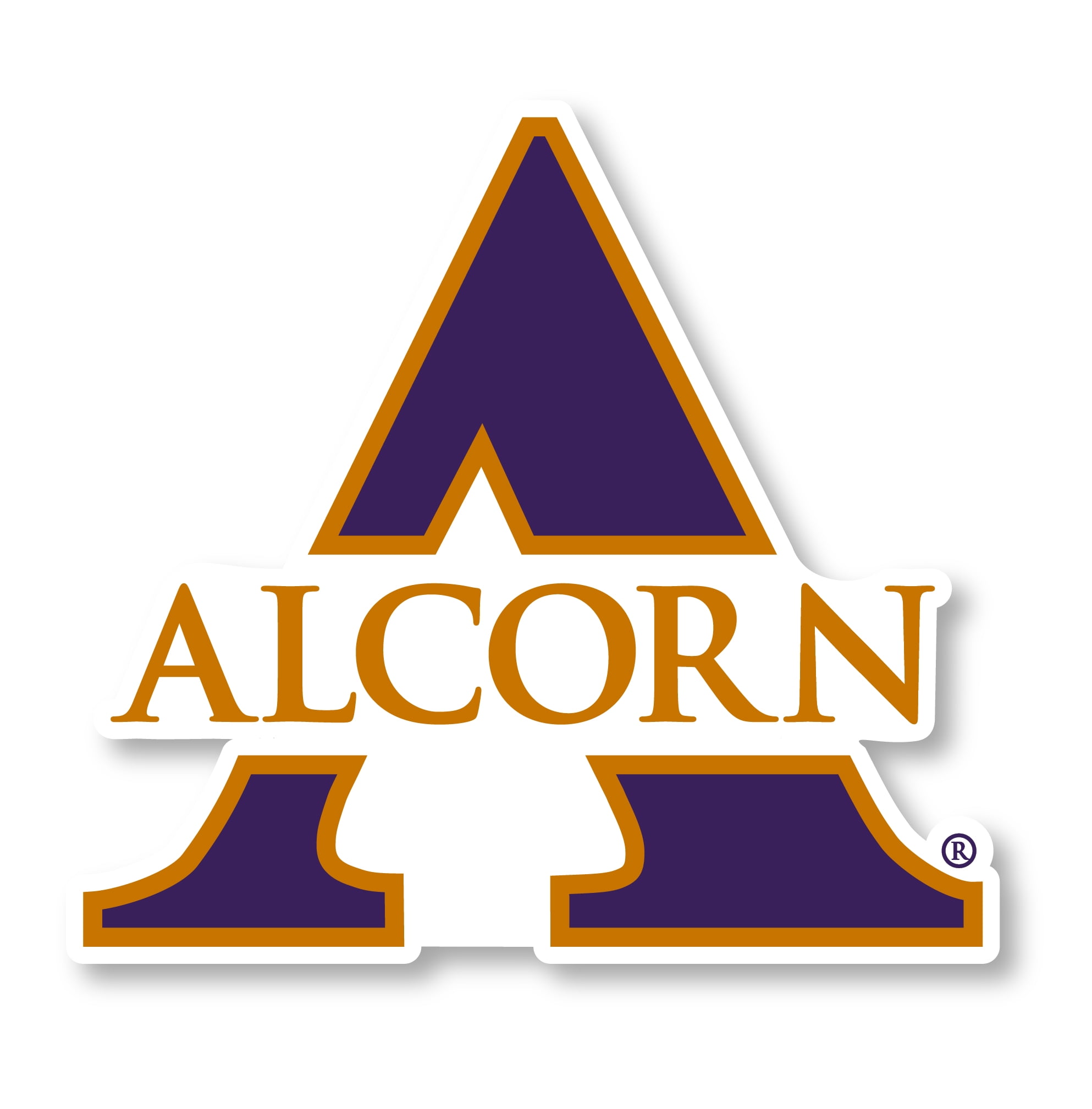 Alcorn State Braves Sports Team Large Mascot Vinyl Decal Sticker