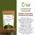 thumbnail image 6 of Herbal Slimming Tea Bags | Herbal Blend for Natural Cleansing & Balanced Lifestyle | Herbal Slimming Pyramid Tea Bags | Caffeine Free 100% Natural Ingredients (Pack of 100), 6 of 7