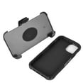 thumbnail image 3 of Apple iPhone 11 PRO MAX Case Combo Hybrid Holster Heavy Duty Shockproof Full Body Protective Case with Kickstand and Swivel Belt Clip Impact Armor Rugged TPU BLACK Cover for Apple iPhone 11 Pro Max, 3 of 5