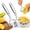 2PCS, variant on Corn Peeler, Stainless Steel Corn on the Cob Stripper Tool, Ergonomic Planer Thresher, Manual Kernel Remover and Cutter for Fresh Cobs, Kitchen, BBQ, Picnic Gadget (1PCS)