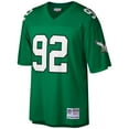 thumbnail image 2 of Men's Mitchell & Ness Reggie White Kelly Green Philadelphia Eagles Big & Tall 1990 Retired Player Replica Jersey, 2 of 3