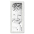 thumbnail image 2 of ArtToFrames 10" x 26" Soft White Picture Frame, 10x26 inch White MDF Poster Frame (WOM-5179),  Pack, 2 of 8