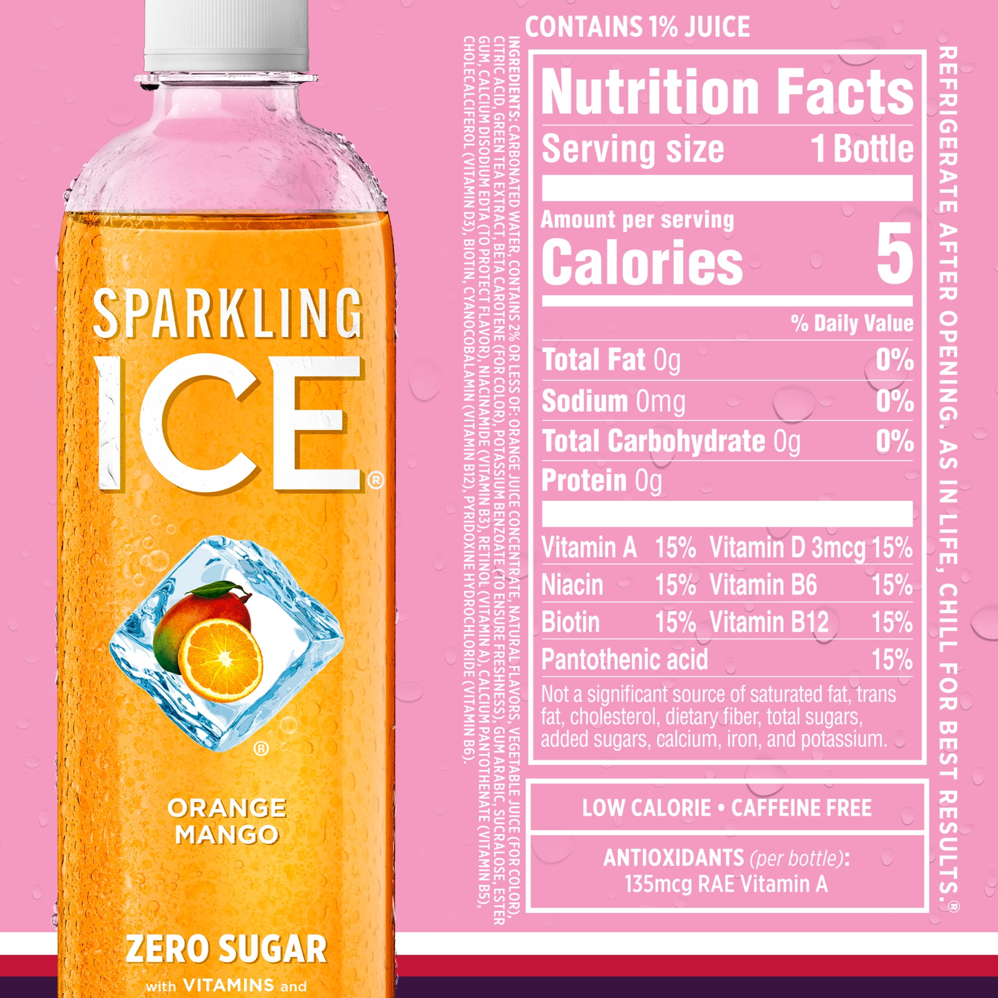 Sparkling Ice Purple Variety Pack, Flavored Sparkling Water, 17 fl oz, 12 count