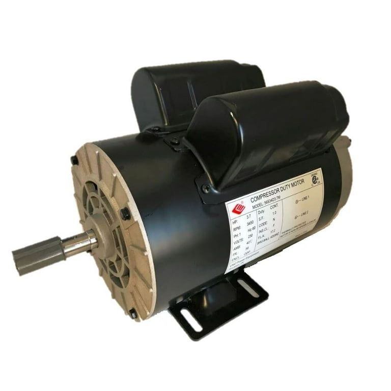 Husky 60 Gallon VT6314 Replacement Motor 3.7 HP 3450 RPM Single Phase SPL 56T