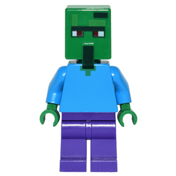 LEGO Minecraft Zombie Villager Minifigure