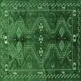 thumbnail image 1 of Ahgly Company Indoor Square Persian Emerald Green Traditional Area Rugs, 5' Square, 1 of 4