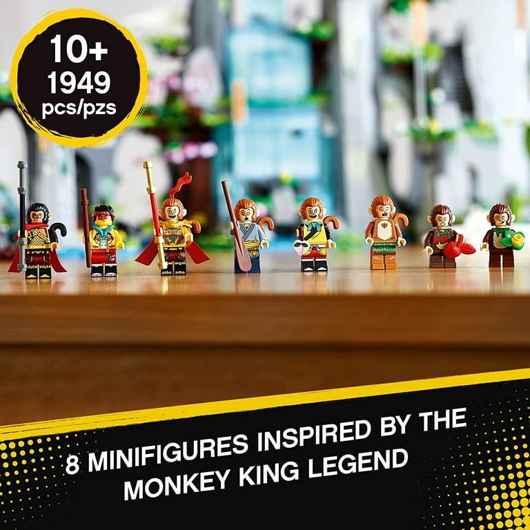 LEGO Monkie Kid Legendary Flower Fruit Mountain Toy Building Kit