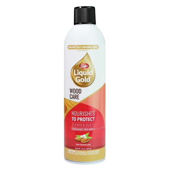 Scott’s Liquid Gold® Wood Care, Protect Surface, Almond Scent, 10 oz
