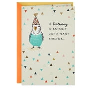 Hallmark Birthday Greeting Card (Bird in Party Hat)